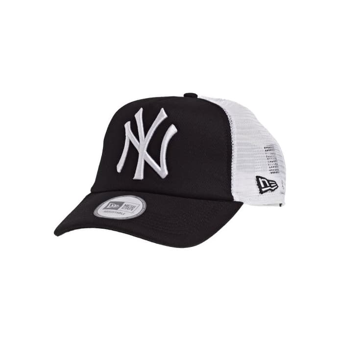 Fitness New Era Clean Trucker Neyyan Black/White Gorra