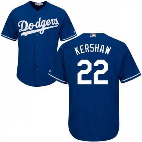 Product YQSB Camiseta Deportiva Baseball Jersey Grandes Ligas de béisbol # 22 Kershaw