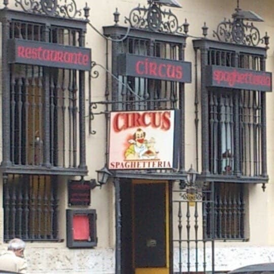 Restaurants Restaurante Spaguetteria Circus