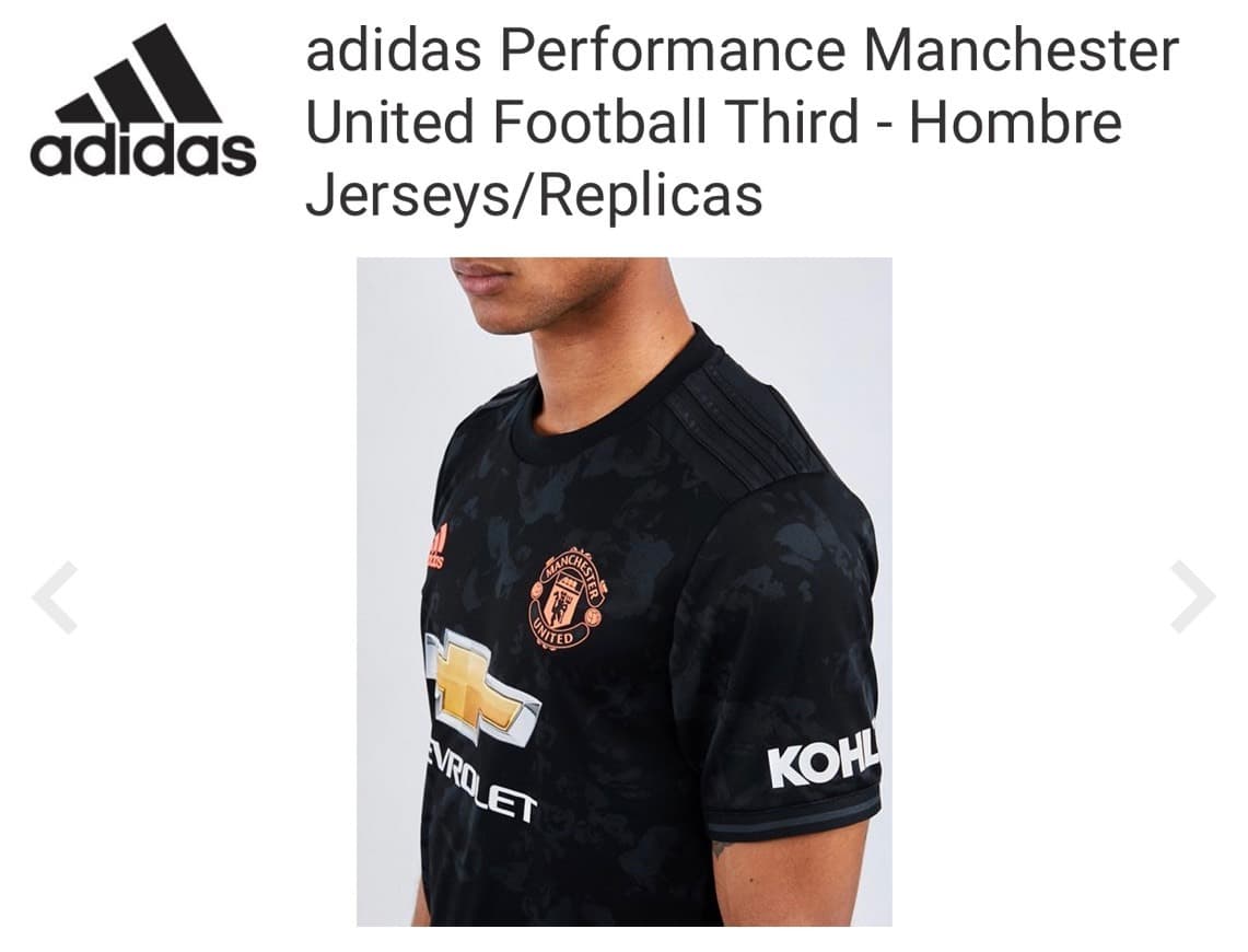 Moda adidas Performance Manchester United Football Third