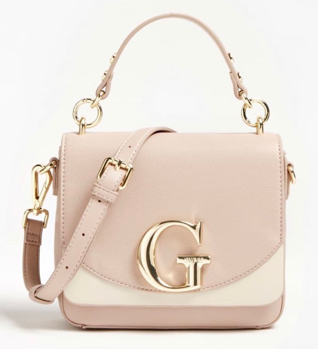 Fashion Mini bolso bandolera en color rosado de guess