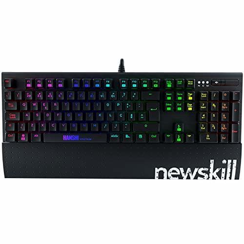 Product Newskill Hanshi Spectrum - Teclado mecánico gaming RGB con estructura metalica