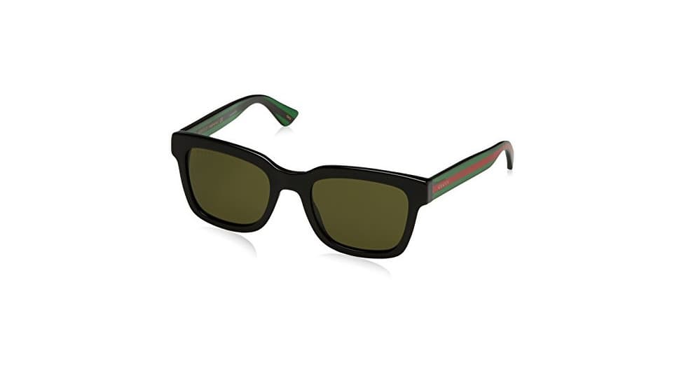 Fashion Gucci GG0001S, Gafas de Sol para Hombre, Negro