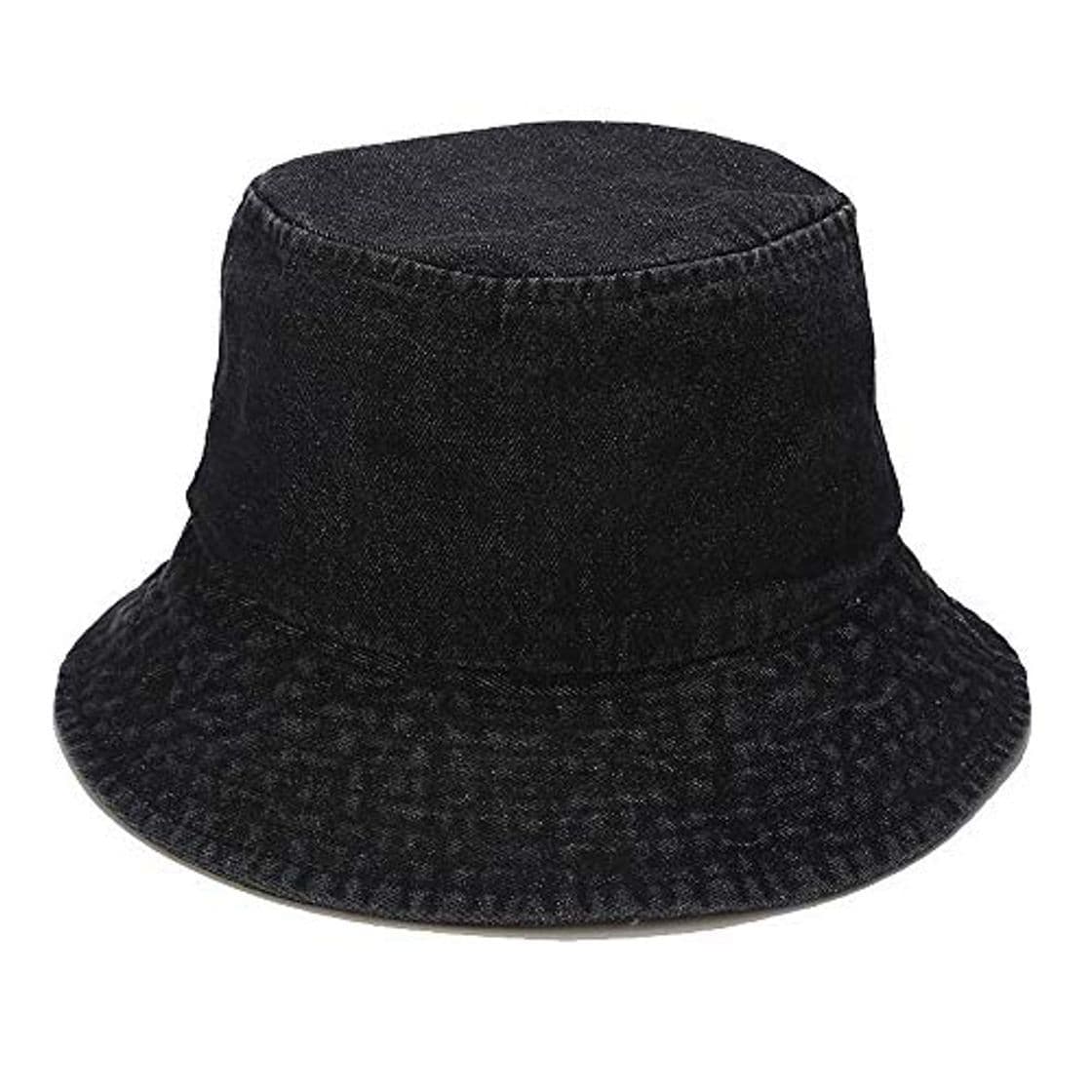 Product ZZTHJSM Mujer Bucket Gorro de Pescador Sombrero de Sol Vaquero Plegable Bucket