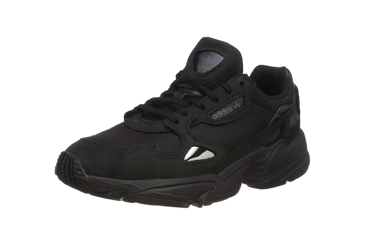 Moda Adidas Falcon W - Zapatillas de Deporte para Mujer, Negro