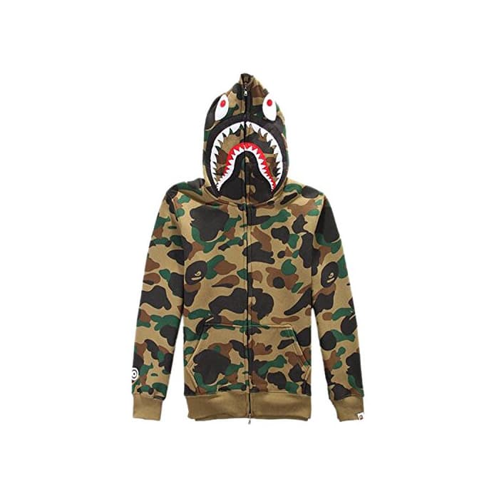 Product ETASSO Military Combat Army Camo Hoodie para hombre M Café camuflaje