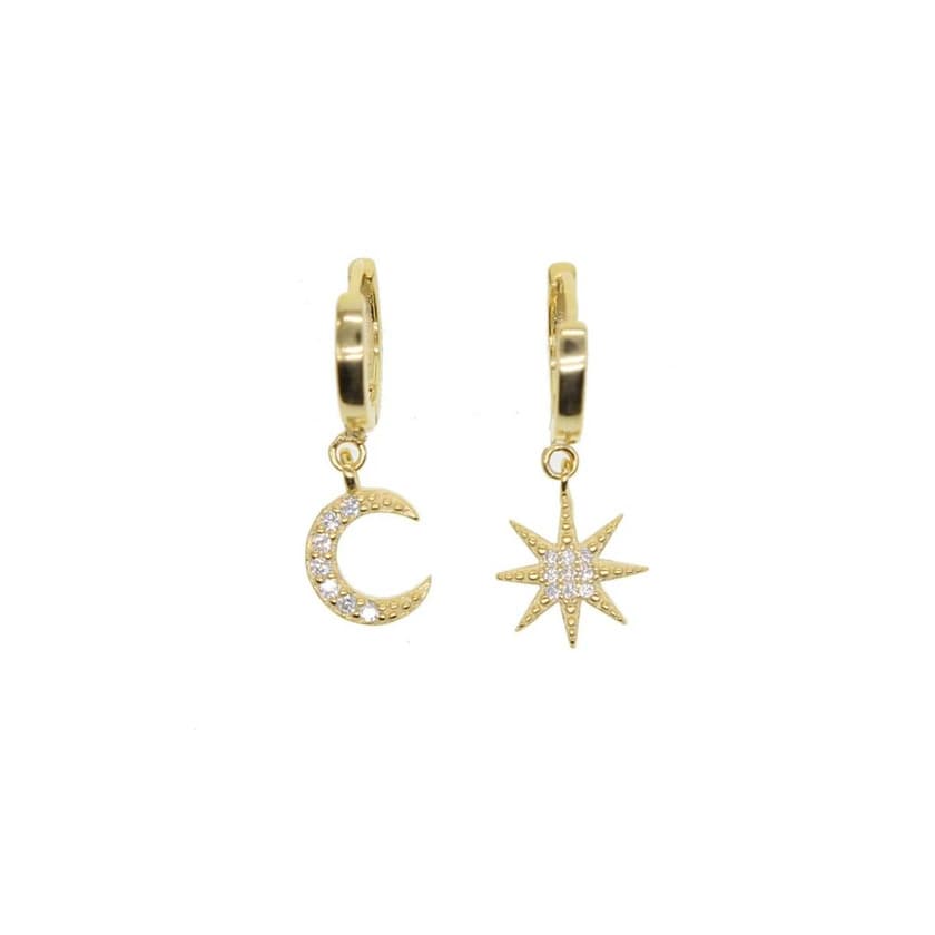 Producto Pendientes lune et etoile