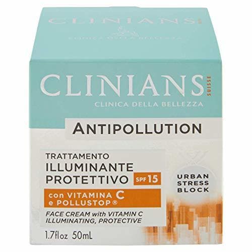 Product CLINIANS ANTIPOLLUTION tratamiento iluminador protector SPF 15