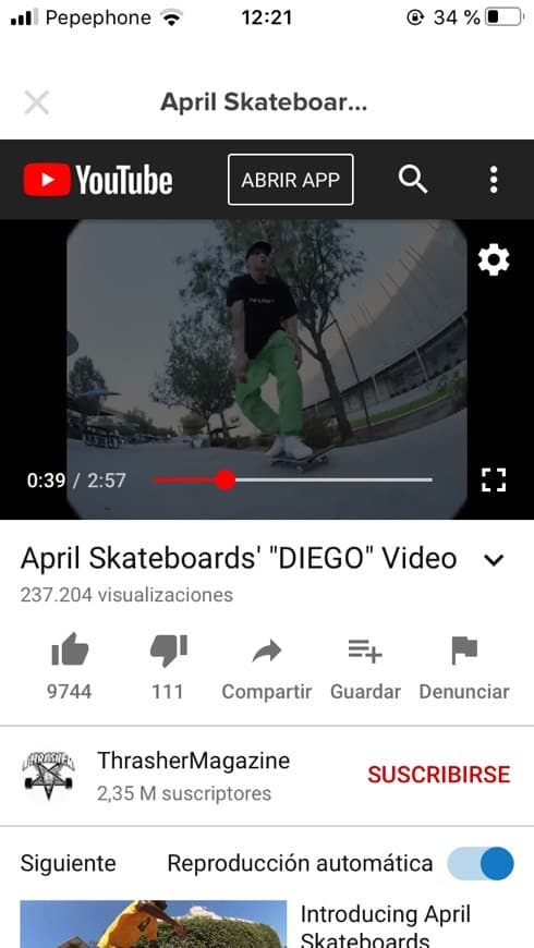 Fashion April Skateboards' "DIEGO" Video - YouTube