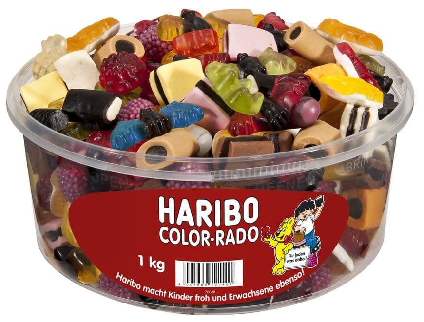 Fashion HARIBO, Süßigkeiten, Fruchtgummi, Lakritz