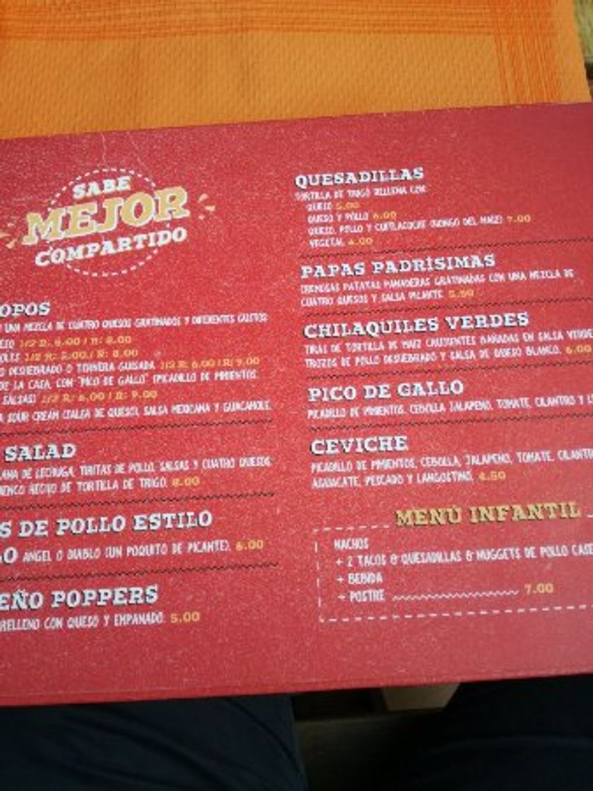 Restaurants Mamalupe