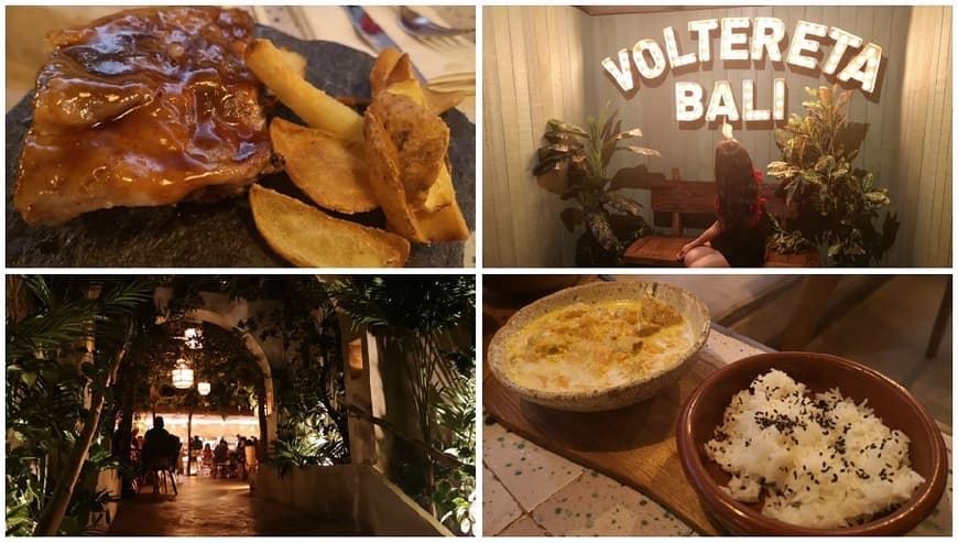 Restaurants Voltereta, Bienvenido a Bali