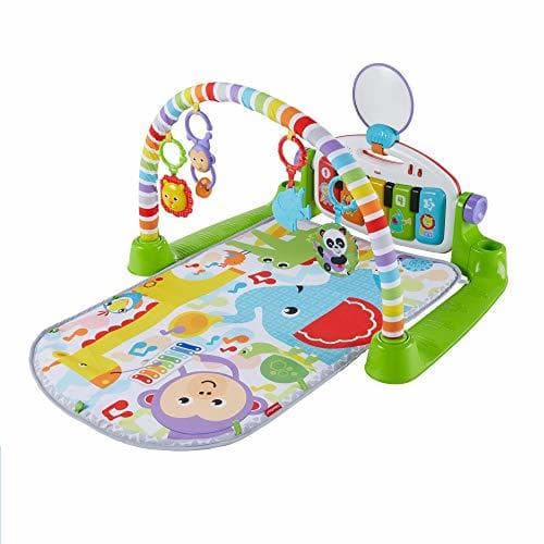 Product Fisher-Price Gimnasio Piano Pataditas superaprendizaje, manta de juego bebé