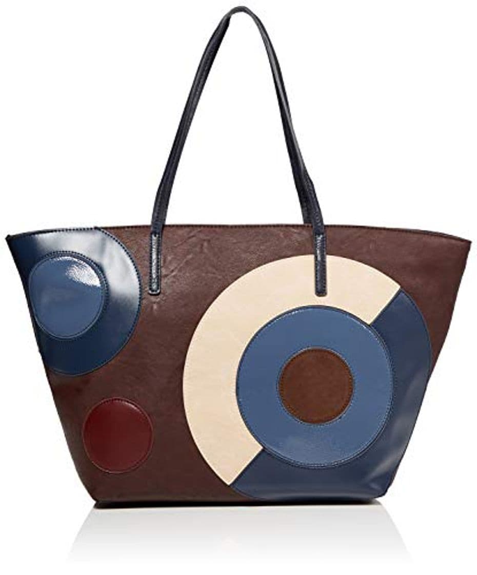 Place Desigual 19WAXPBS - Bolso de hombro de Sintético Mujer 29.5x12x31 cm