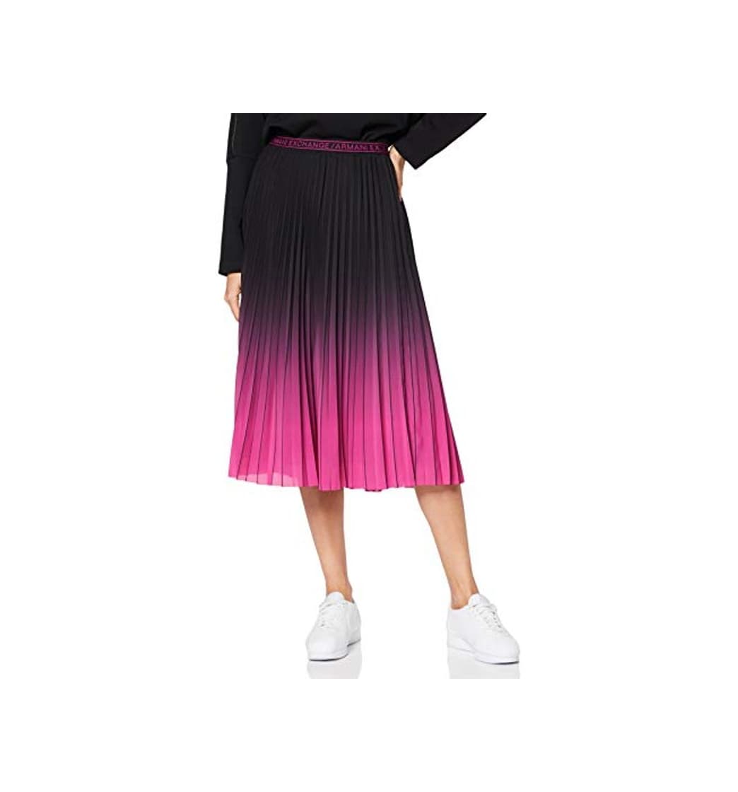 Producto Armani Exchange Plisse Long Skirt Falda, Multicolor