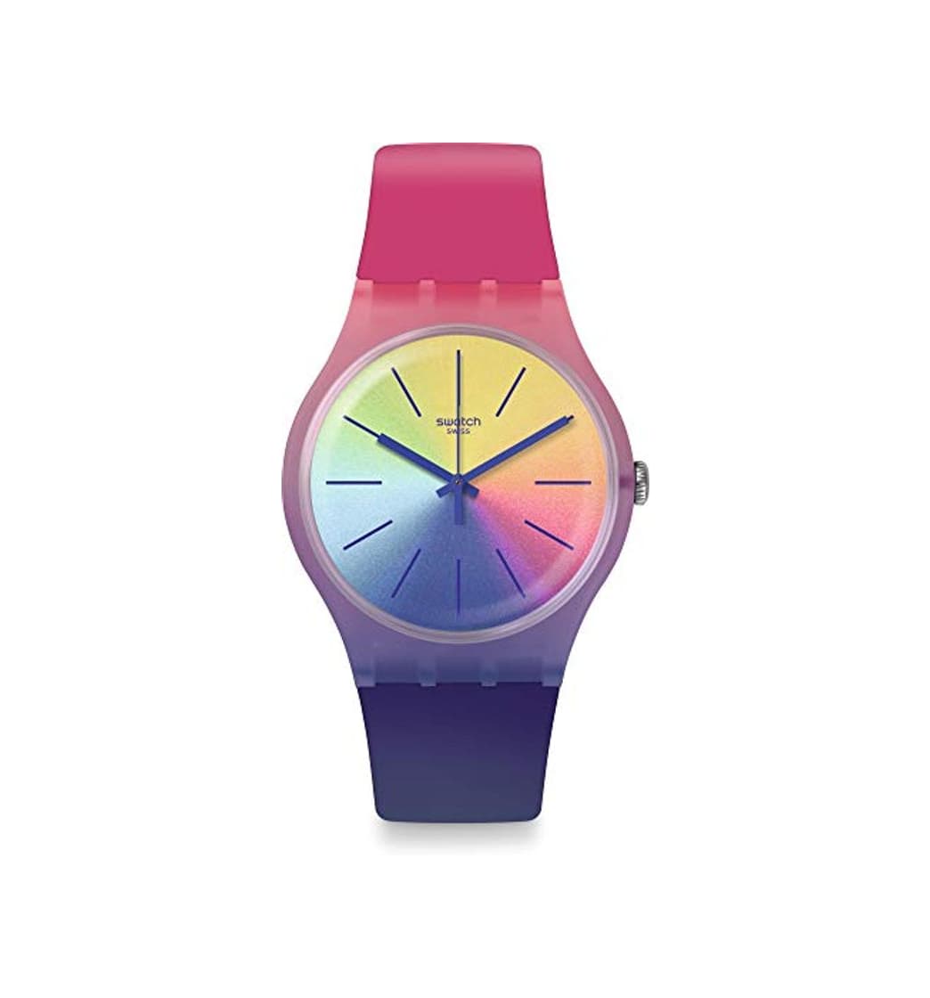 Producto Swatch Reloj Analógico para Unisex Adultos de Cuarzo con Correa en Silicona SUOK143