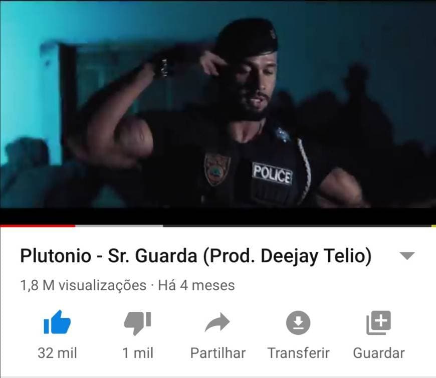 Music Plutonio - Sr. Guarda (prod. Deejay Telio) 