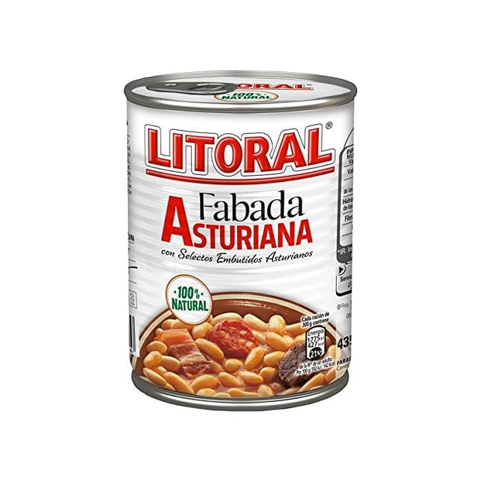 Product Lote de 6 latas fabada asturiana litoral 435gr