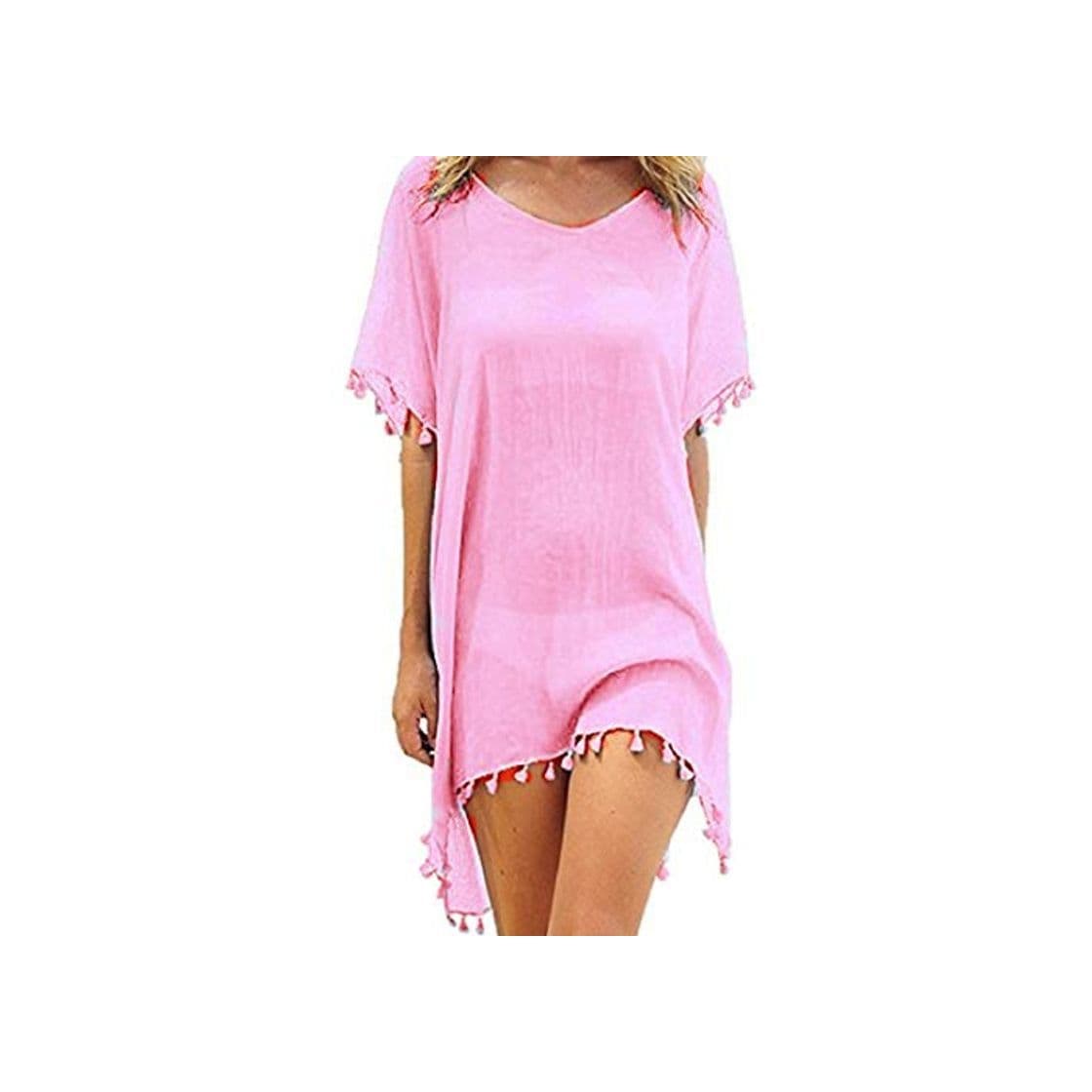 Product Voqeen Mujer Camisolas y Pareos Ropa de Baño Bikini Cover Up Vestido