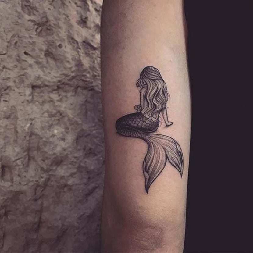 Moda Tatuaje Sirena