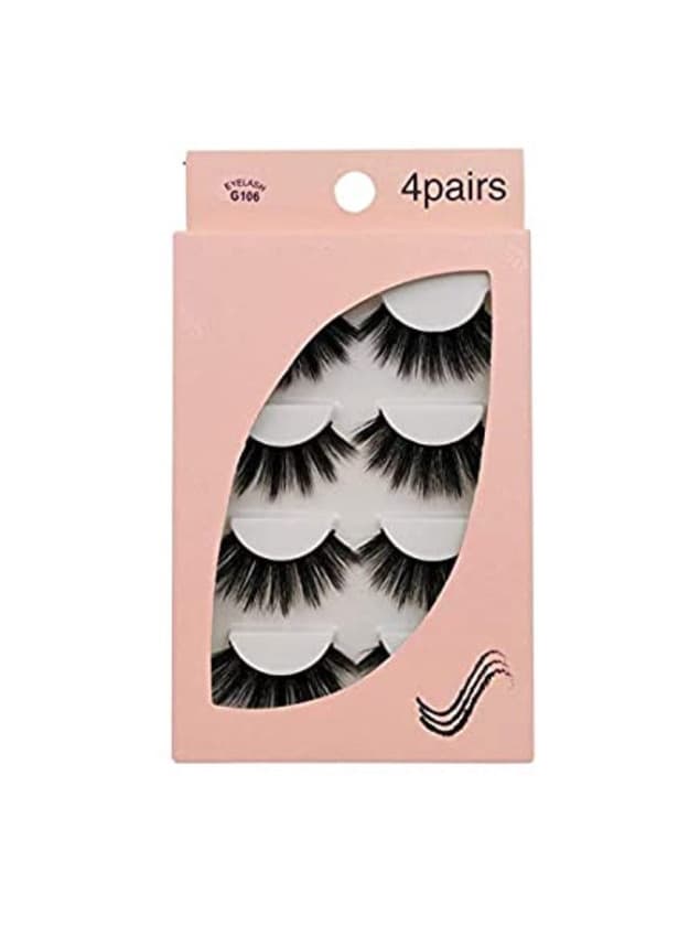 Product Avery Kitty 4 pairs mink eyelashes false lashes