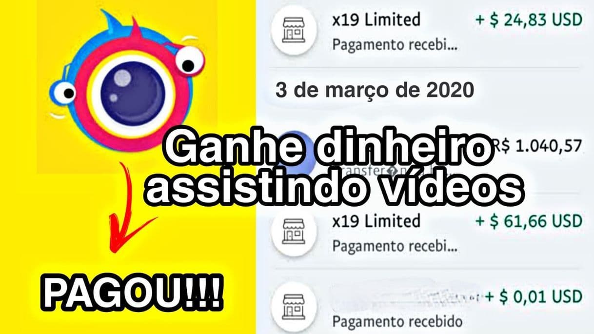 App GANHE DINHEIRO COM O CLIPCLAPS ENTRANDO APENAS NESSE LINK 