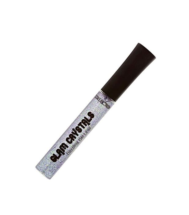 Belleza Collection 2000 Glam Crystals Dazzling Gel Eyeliner 4 Hustle Silver Grey Glitter