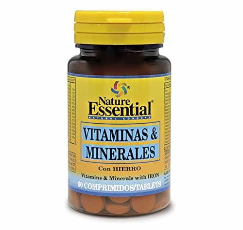 Producto Vitaminas & minerales. 60 comprimidos con fibra