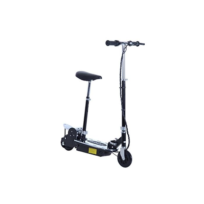 Product HOMCOM Patinete Eléctrico Niño Scooter Plegable con Manillar y Asiento Ajustable Tipo