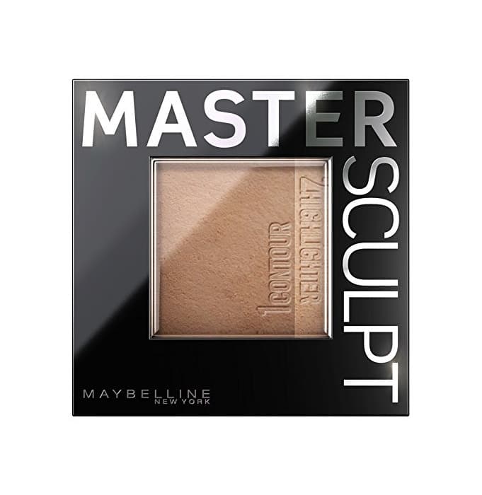 Beauty GEMEY MAYBELLINE Maestro Sculpt 02 Contorno Duo Polvo Oscuro Medio