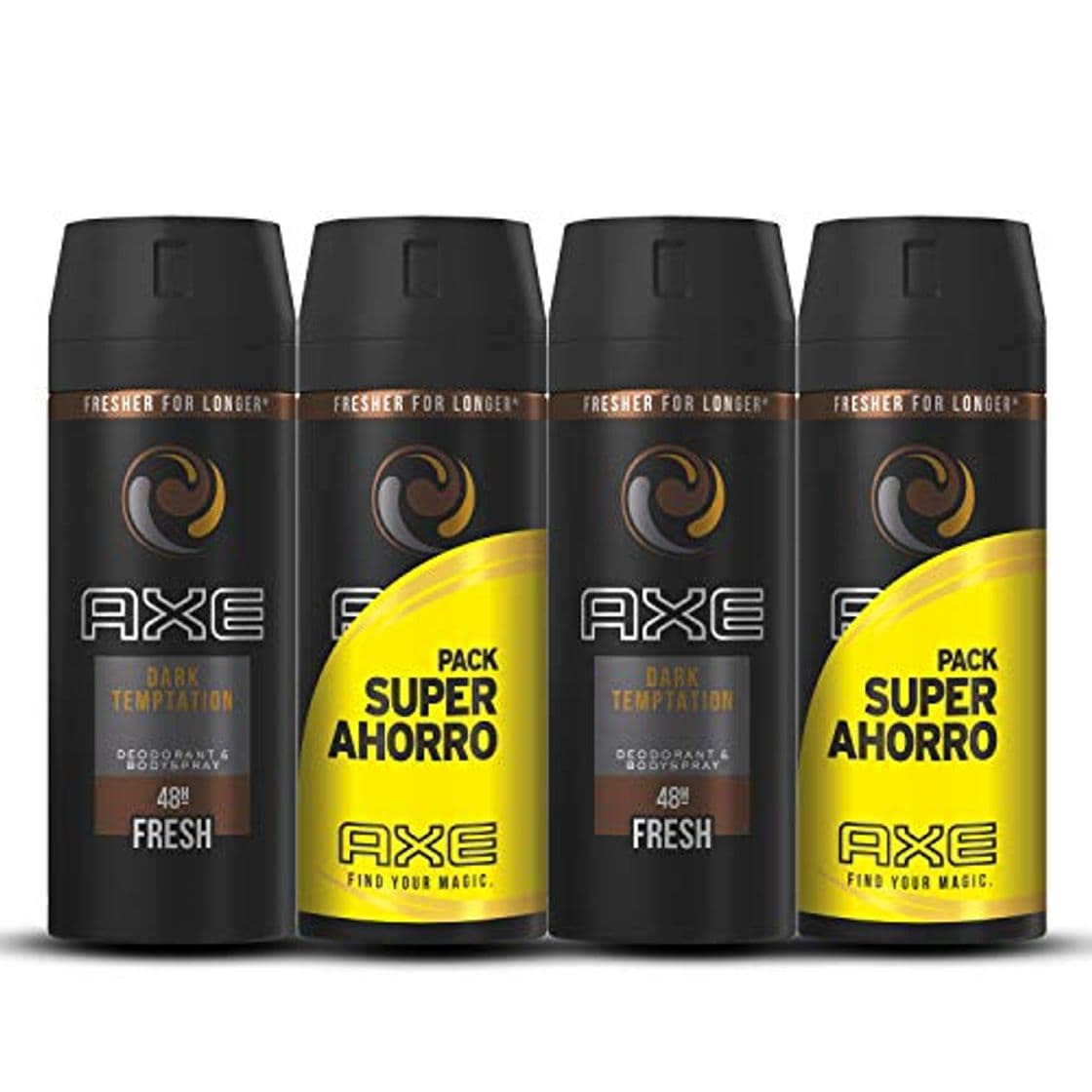 Producto Axe Dark Temptation Pack Duplo Ahorro - 2 Paquetes de 2 x