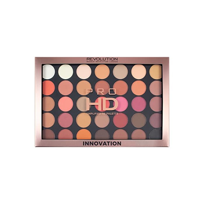 Producto Makeup Revolution Pro HD Amplified Eyeshadow Palette Innovation Paleta 35 cieni do