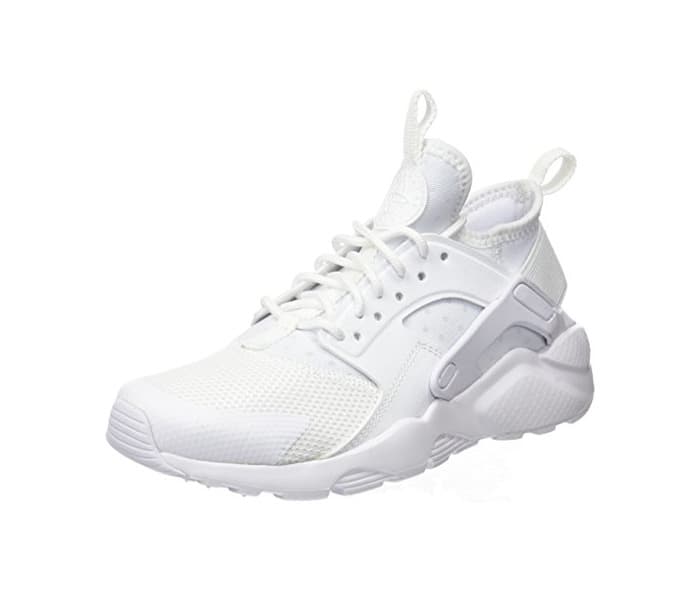 Moda Nike Air Huarache Run Ultra GS, Zapatillas de Gimnasia para Niñas, Blanco