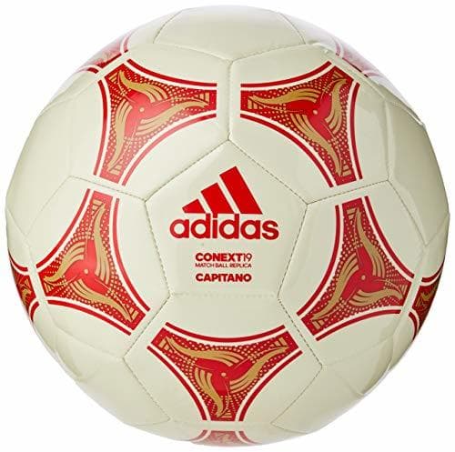 Fitness Adidas Conext 19 Capitano Ball Balón de Fútbol, Unisex, Blanco