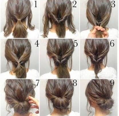 Moda Penteado fácil 