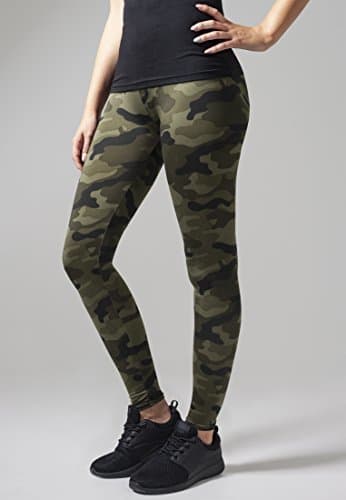 Product Urban Classics Mujer Leggings Camuflaje, Tanto para Vestir o como para Hacer