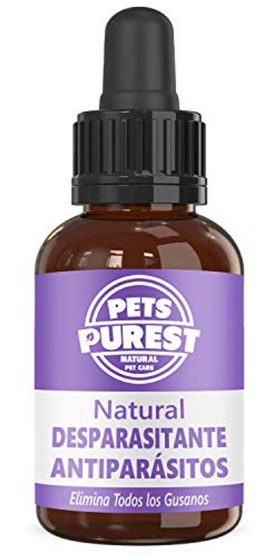 Product Pets Purest Desparasitante antiparasitario 100% natural para perros