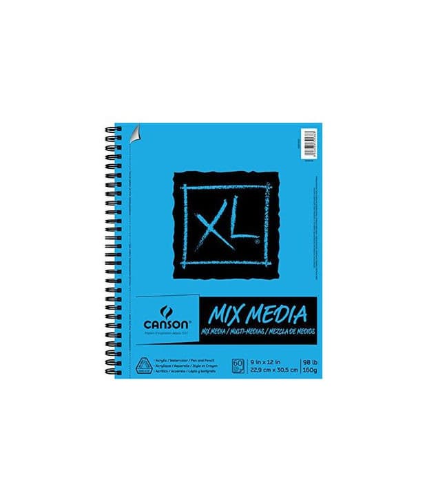 Product Pro-Art 457489 Canson XL Multi-Media Paper Pad 9 pulgadas x 12 pulgadas