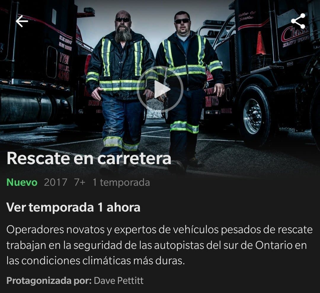 Serie Rescate en carretera 