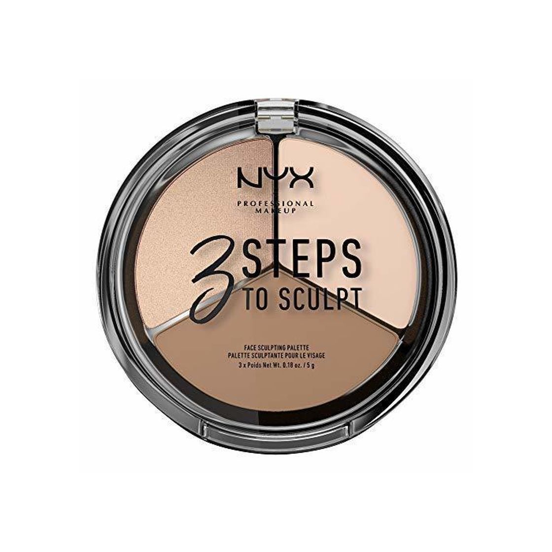 Producto NYX Professional Makeup Paleta de Contouring & Iluminador 3 Steps to Sculpt