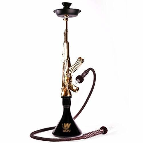 Lugar TcooLPE Gran Pipa de Agua Oriental Hooka Hookah con decoración Tradicional, Tiene