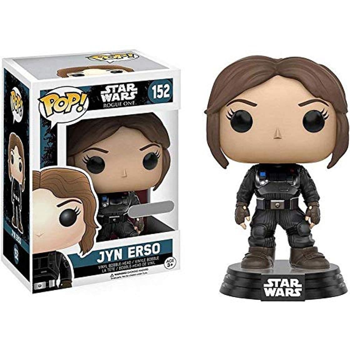 Product Funko Pop Figura de Vinilo Jyn ERSO Star Wars, Multicolor