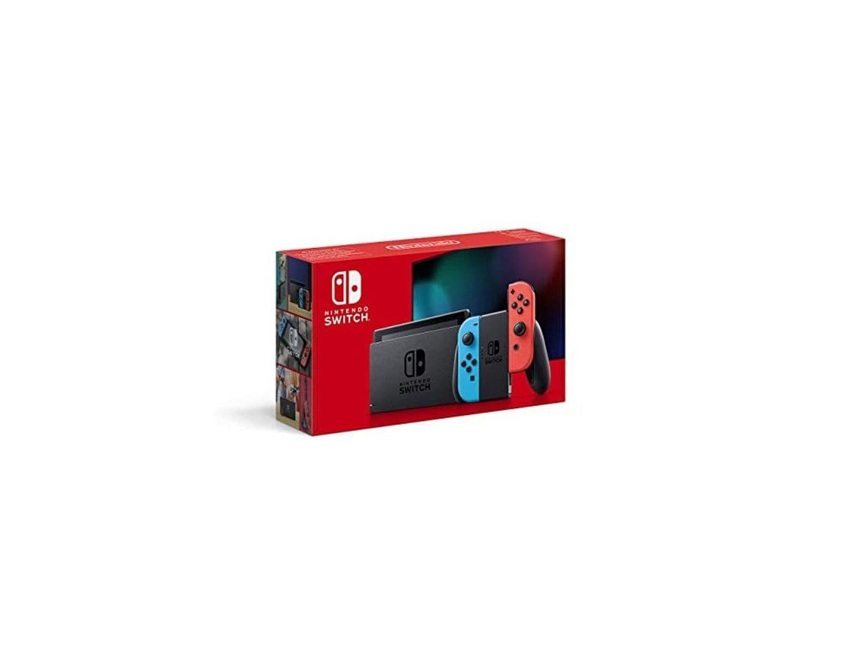 Electrónica Nintendo Switch - Consola color Azul Neón/Rojo Neón