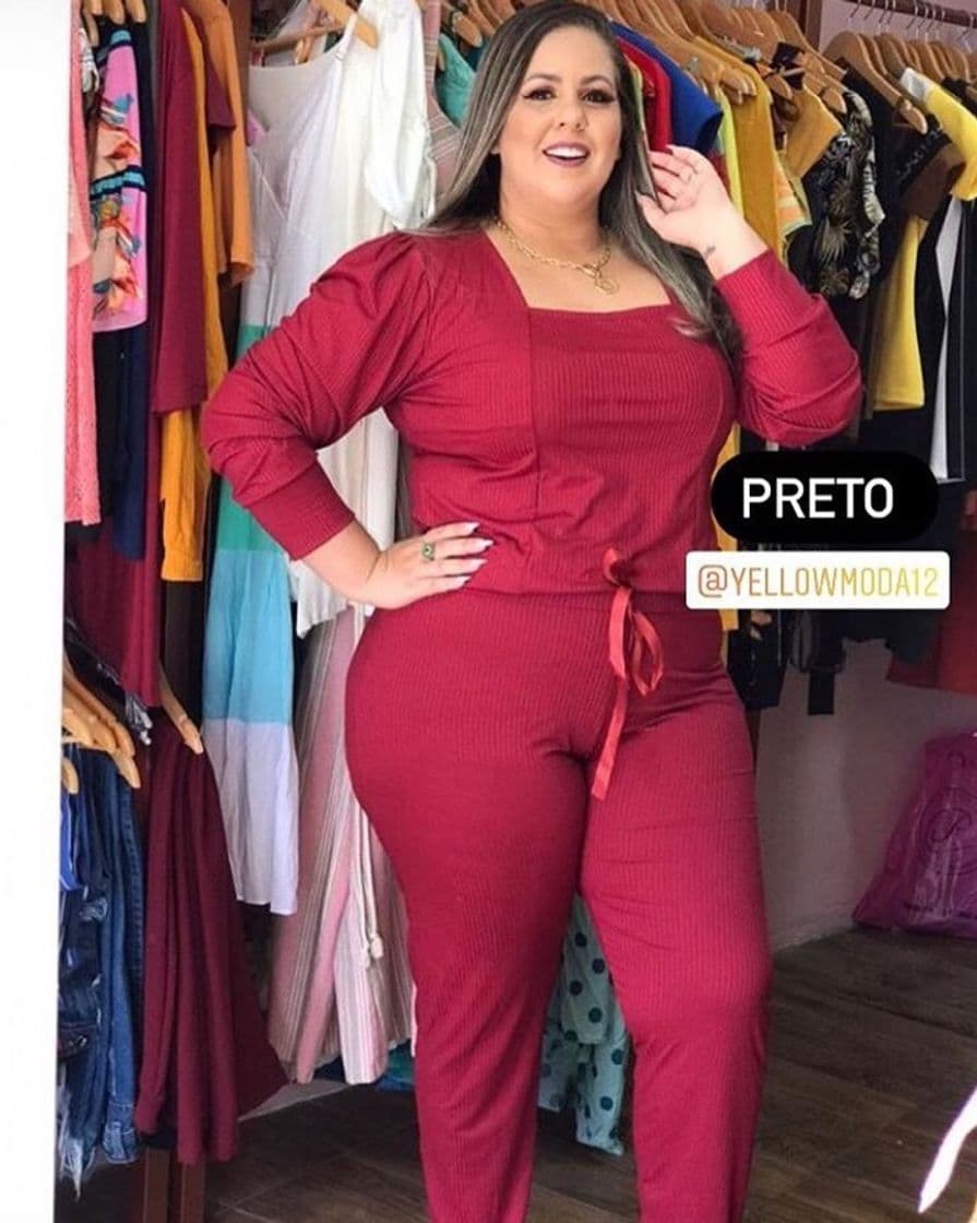 Moda Conjunto Plus Size 