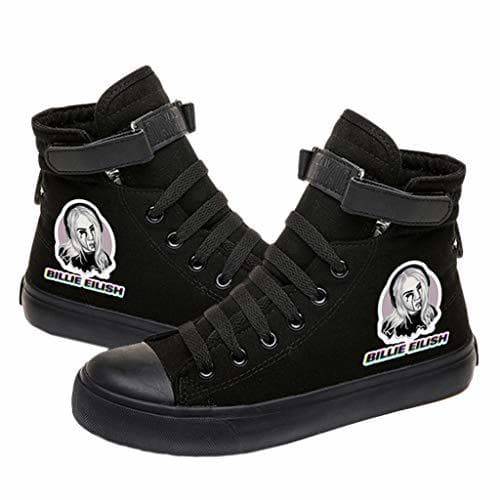 Producto KIACIYA Zapatos Billie Eilish Mujer, Zapatillas Billie Eilish Hombre Zapatos de Lona