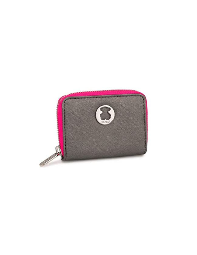 Moda Tous Dubai Saffiano - Monedero para Mujer, Multicolor