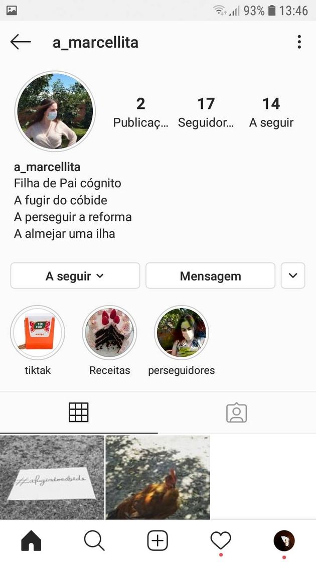 Moda A Marcellita - Página do instagram