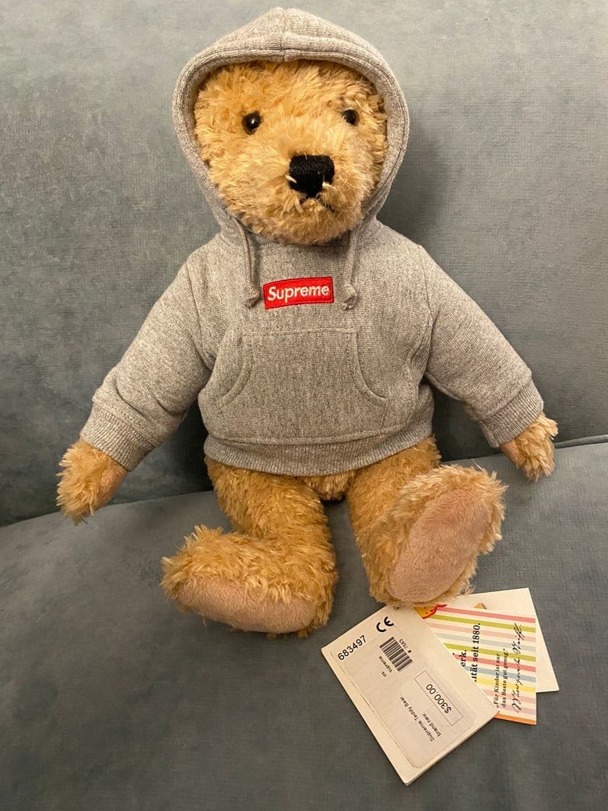 Product Supreme Steiff Bear Heather Grey