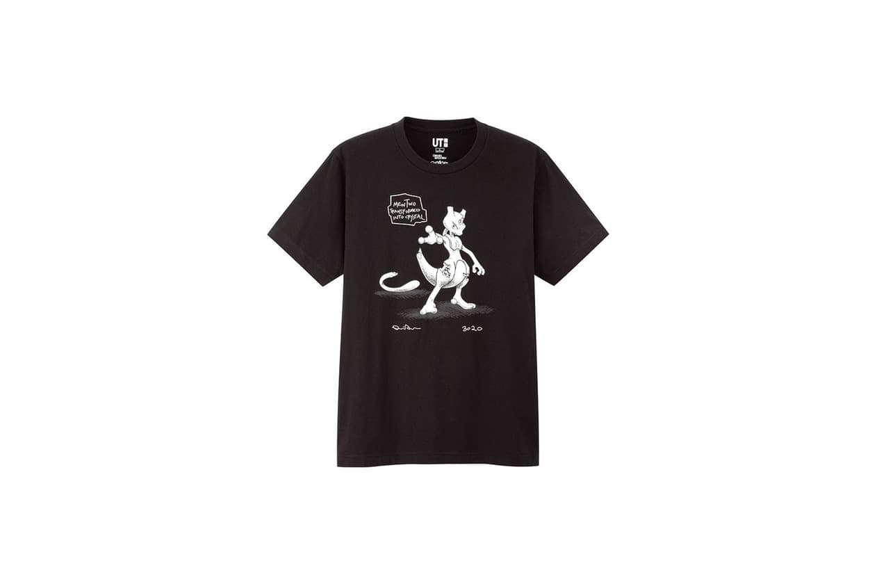 Product Daniel Arsham x Pokemon x Uniqlo Crystal MewTwo Tee