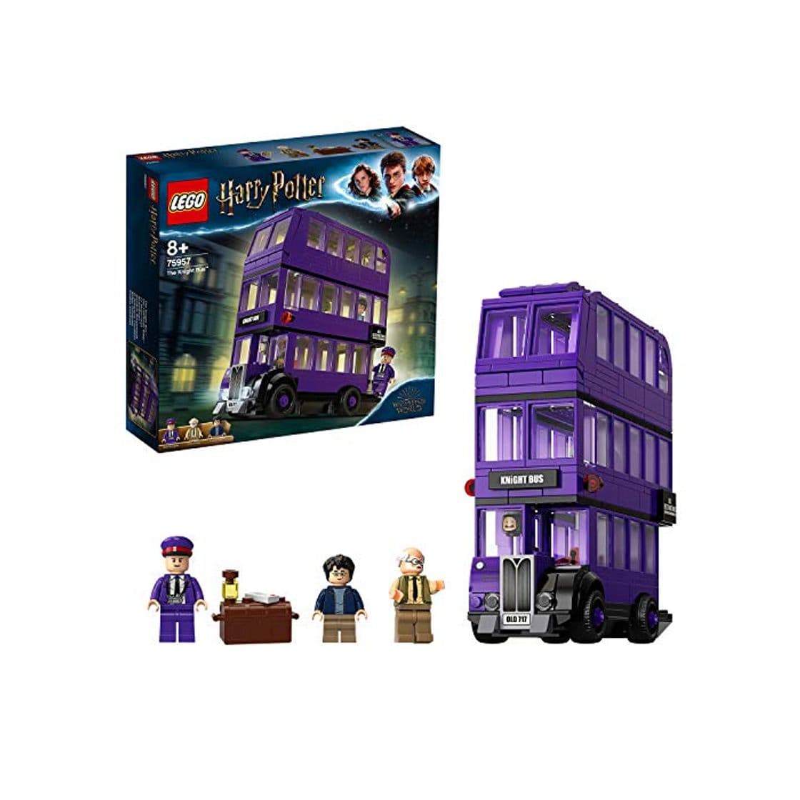 Producto LEGO Harry Potter - Autobús Noctámbulo, Juguete de Construcción del Mágico Autobús